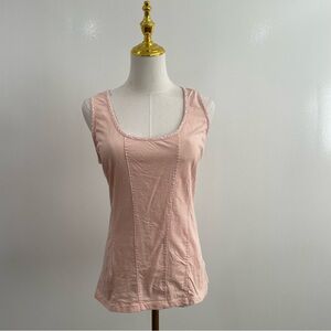 Idyllwind Western Light Pink Cotton Tank Top